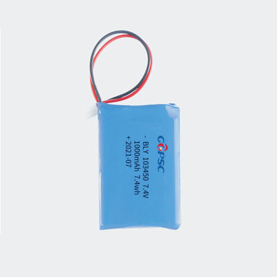 7.4V 1000mAh Giocattoli elettronici batteria al litio