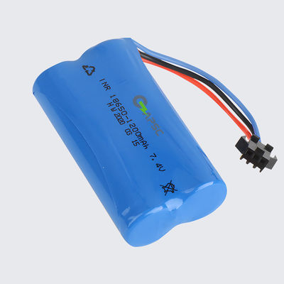 7.4V 1200mah lithium battery for remote control